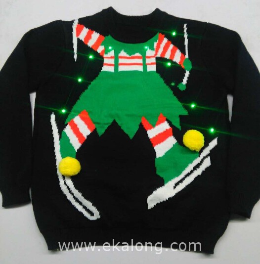 Lights Ugly Christmas sweater - Ekalong